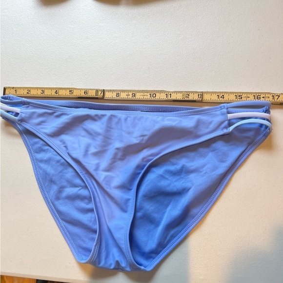 Xhiliration Periwinkle 3 Band Detail On Side Bikini Bottoms Size‎ XL - Picture 6 of 7